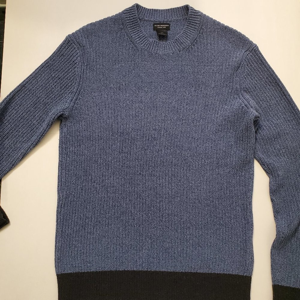 mens club monaco italian yarn sweater